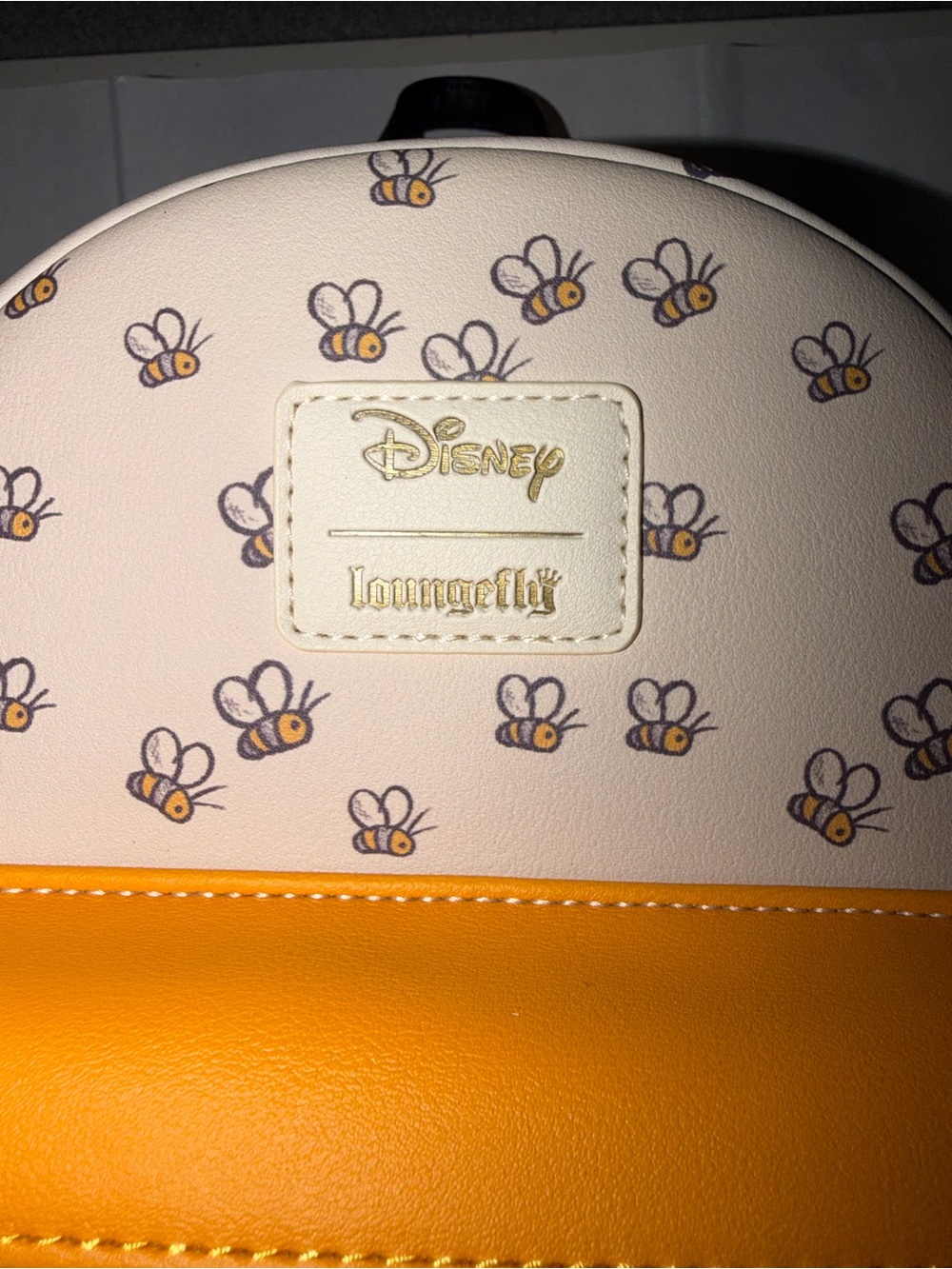 Disney Winnie the Pooh Honey Drip Mini Backpack - Cream/Yellow - Picture 2 of 10